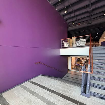 Completed commercial painting project by ALX